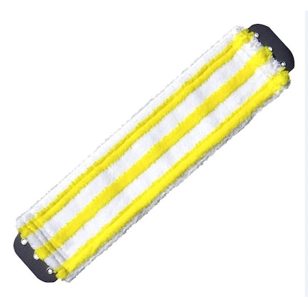 Unger SmartColor Microfiber Mop 16 in. Yellow 7mm Pile, 5PK MD40Y-EA